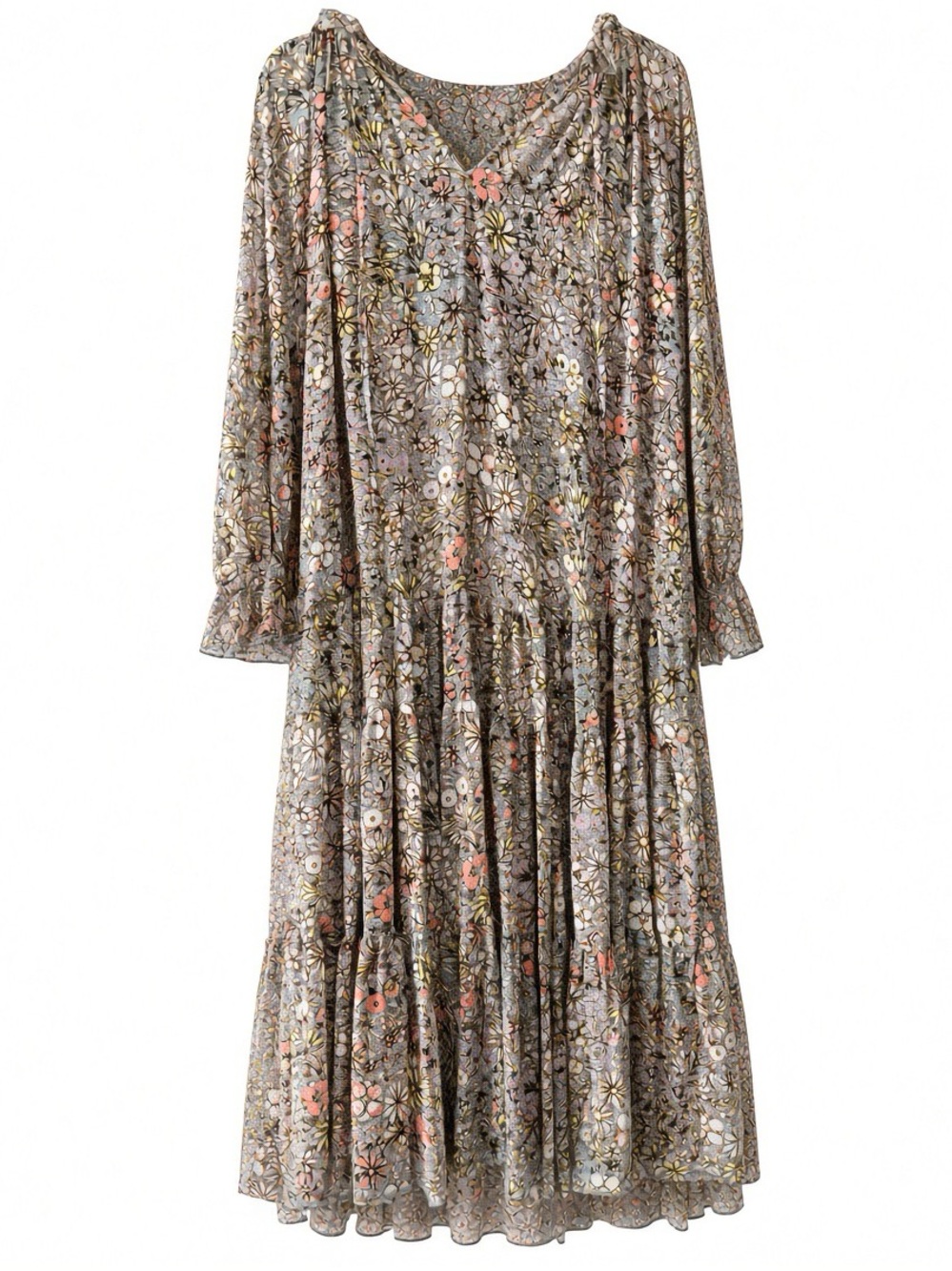 Free People Floral Maxi Dress